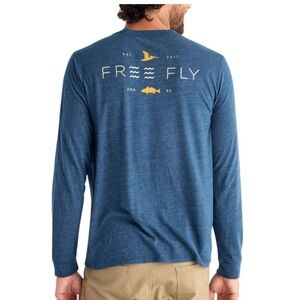 FREE FLY Low Tide Long Sleeve Mens size Medium